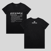 PICKLEBALLER 2.0 V-NECK TEE