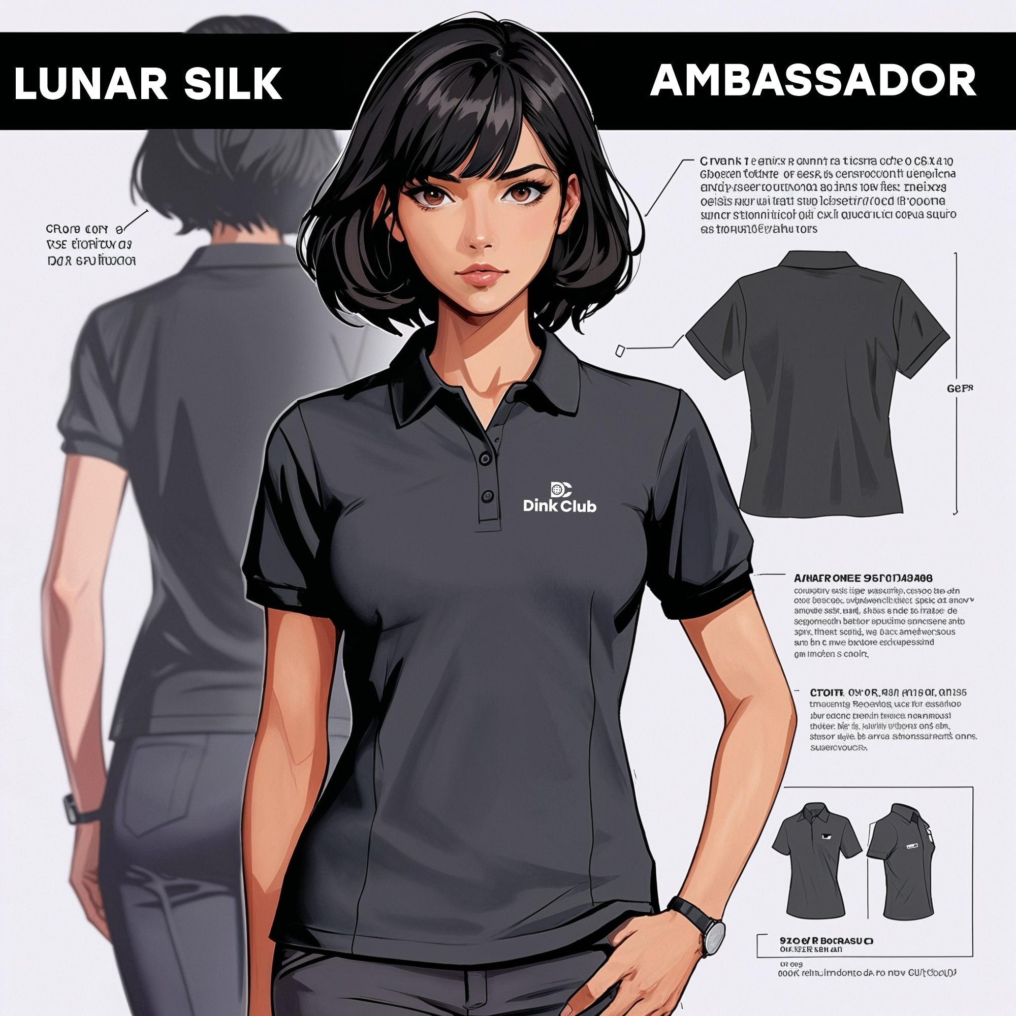 Ambassador Epsilon Venus Polo with Lunar Silk