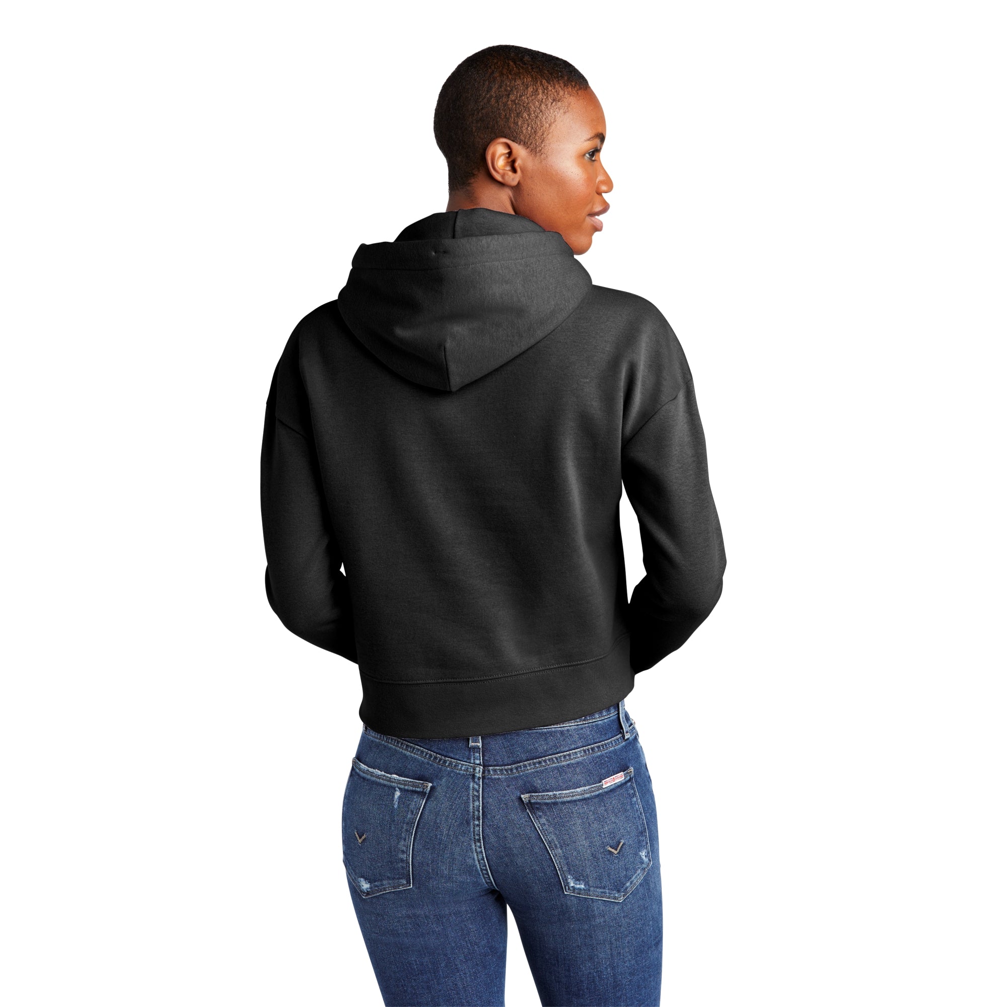 Dink Club Women's Crop Sweater Fleece DT6101