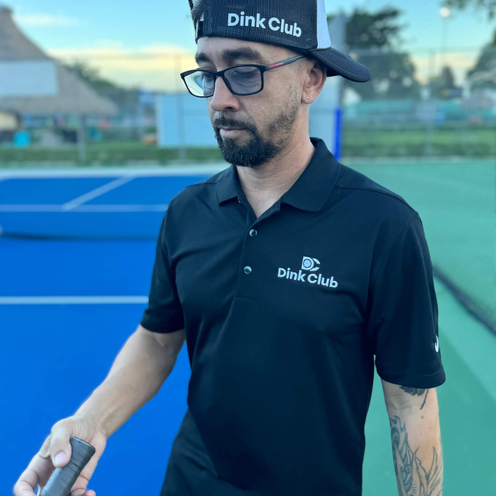 Dink Club Embroidered Nike Dri-FIT Polo