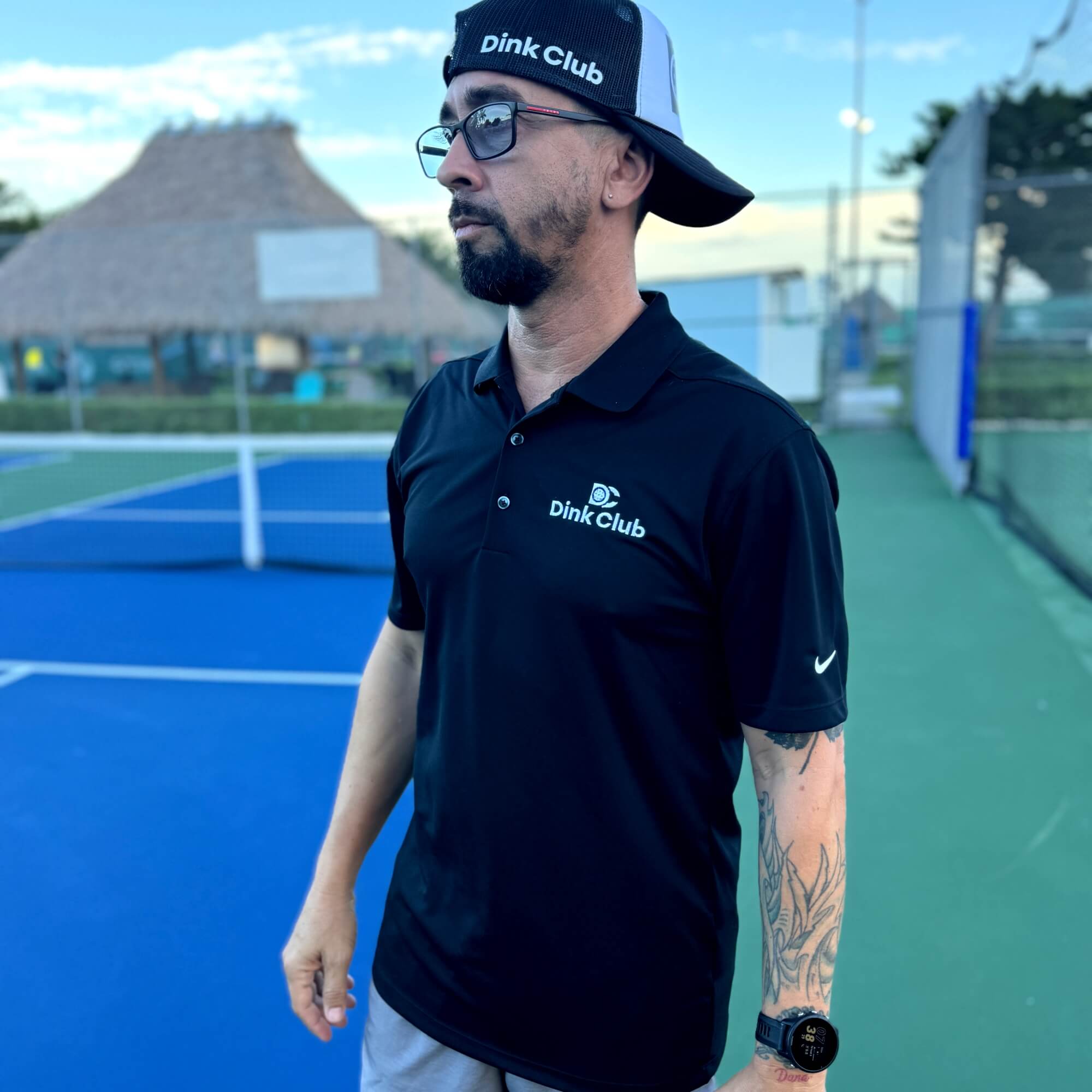 Dink Club Embroidered Nike Dri-FIT Polo