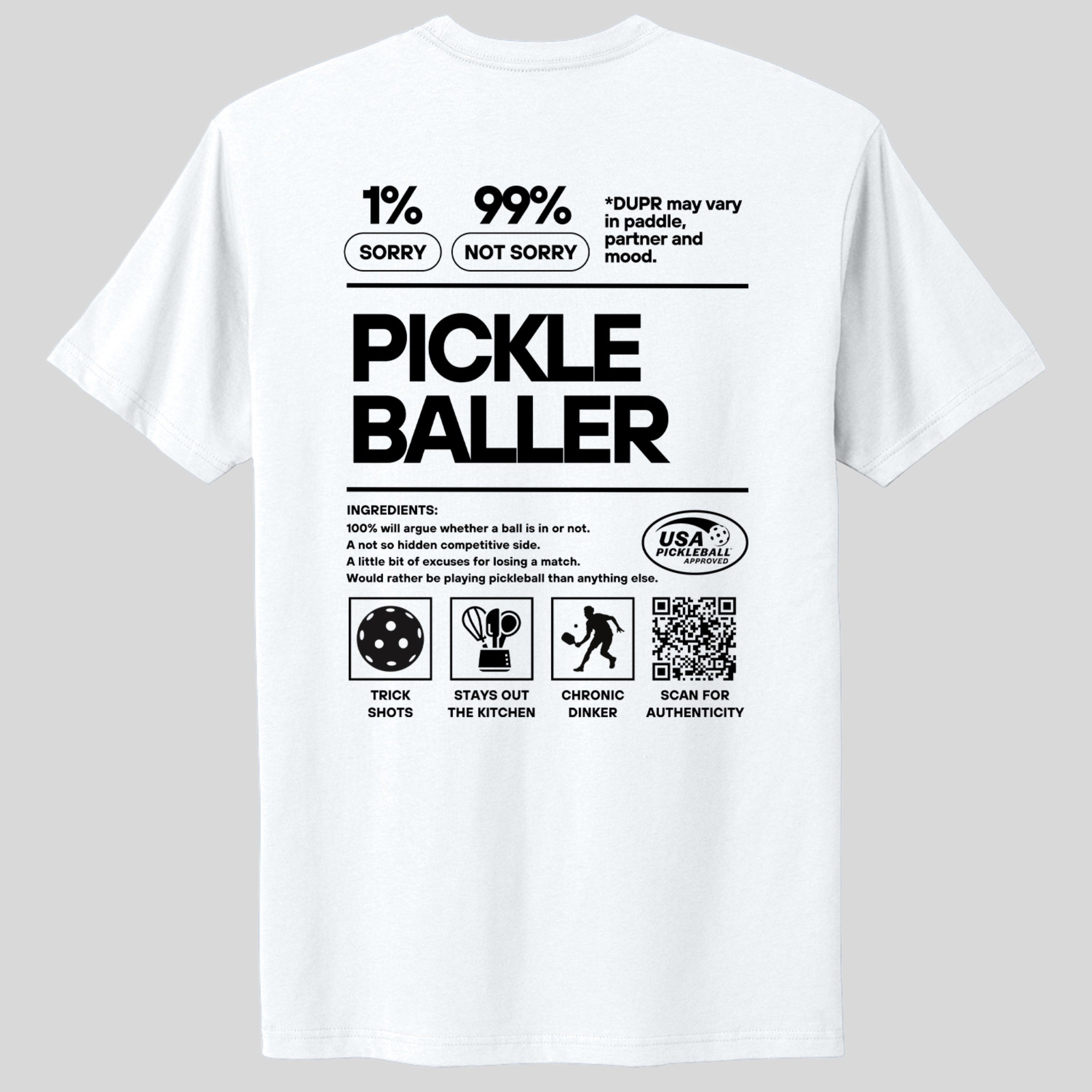 PICKLEBALLER TEE