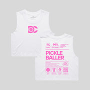 PICKLEBALLER CROP TANK