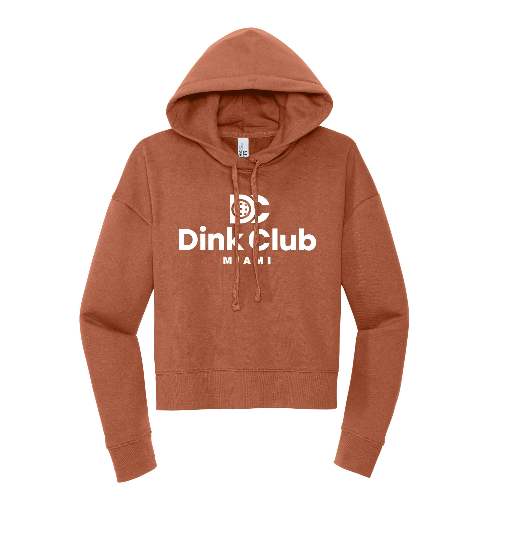 Dink Club Women's Crop Sweater Fleece DT6101