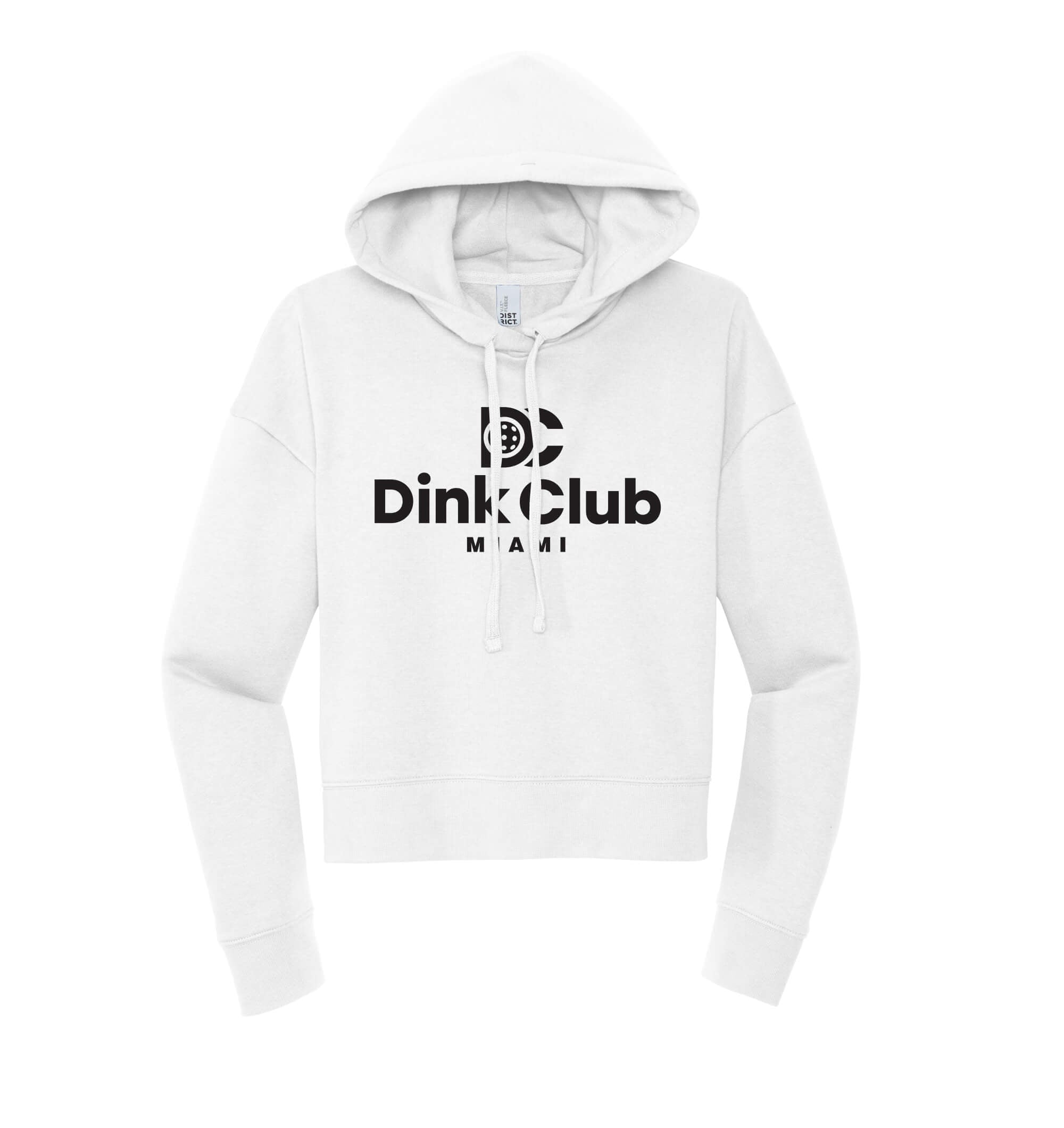 Dink Club Women's Crop Sweater Fleece DT6101