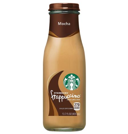 Starbucks Frappuccino, Mocha Chilled Coffee 9.5oz
